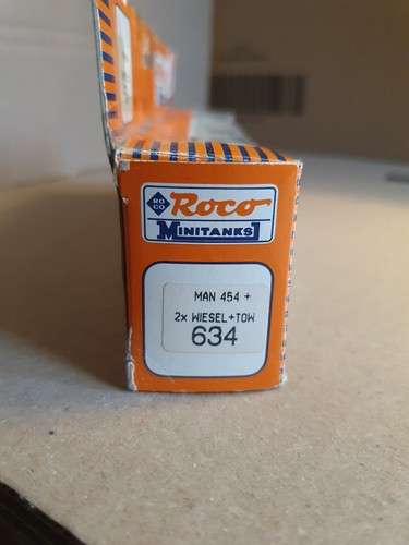 Roco Minitanks MAN 454 + 2x donnola + TOW UN versione IMBALLO ORIGINALE 634 con accessori!!! - Foto 3 di 16