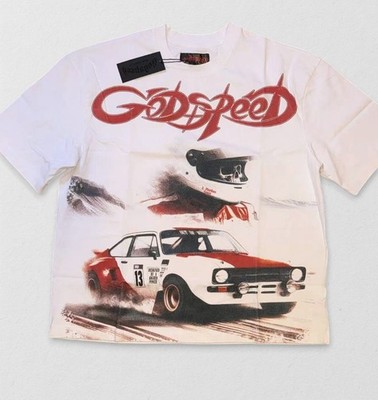 NEW Godspeed  Men's Abu Dhabi Desert Challenge White T-Shirt RESTOCK