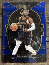 2022-23 Panini Select - Concourse Jalen Brunson #22 Blue