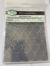 Creative Expressions Circular stars Embossing Folder