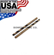 Norseman Viking 3/32" Mechanic Length HI-Molybdenum M7 Drill Bit 2-Pack 22880