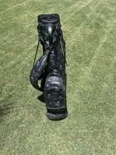 G/FORE  VESSEL Collaboration KILLER CARRY Golf Bag Nylon Skull Black Limited