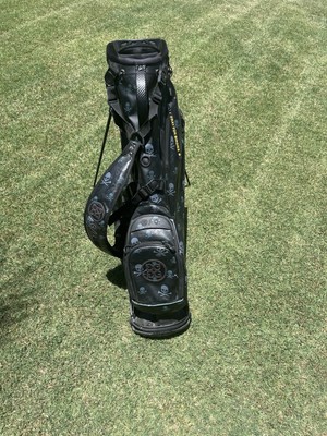 G/FORE & VESSEL Collaboration KILLER CARRY Golf Bag  Nylon Skull Black Limited