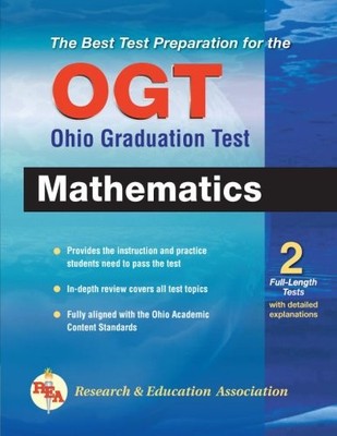 OGT MATH, OHIO GRADUATION TEST (REA) - THE BEST TEST PREP By J. Brice EXCELLENT