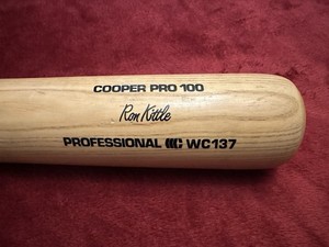 RON KITTLE GAME USED BAT! 80’S ALL STAR PLAYER! WHITE SOX LEGEND!