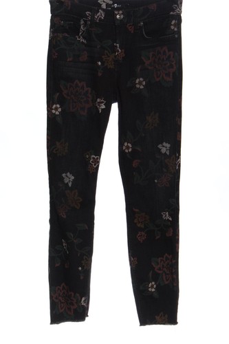 7 FOR ALL MANKIND Vaquero de talle alto Mujeres Talla EU 36 negro look casual - Imagen 1 de 5