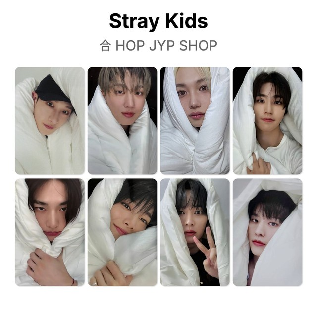 Stray Kids 合 HOP JYP SHOP Official Photocard KPOP Special Gift