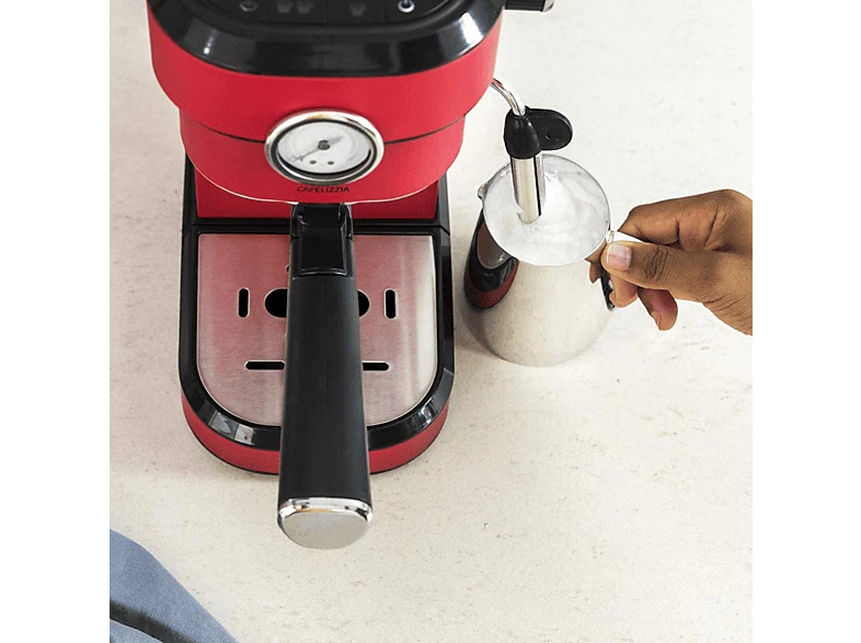 Cecotec Cafelizzia 790 Shiny Pro, 20 bar, 1350 W, 2 tazas, Rojo - Imagen 4 de 4
