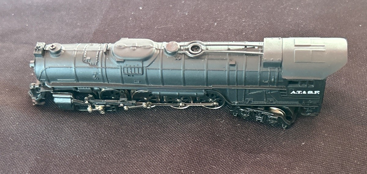 N Scale Bachmann 58052 ATSF Santa Fe 4-8-4 Steam Locomotive #3780