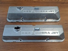 New 1969 1970 Mustang Shelby 428 Cobra Jet Aluminum Snake Valve Cover