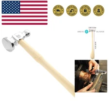 Versatile Two-Sided Metal Chasing Hammer - Ideal for Jewelry Making & Crafting