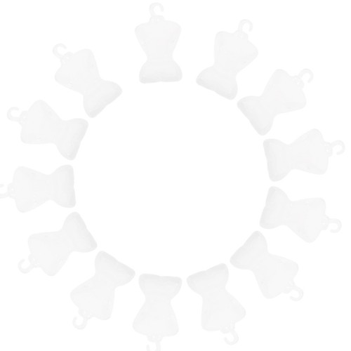 100 Pcs Mini Hanger Miniature Clothes Rack Adorable Clothing Hangers Small - Zdjęcie 3 z 12