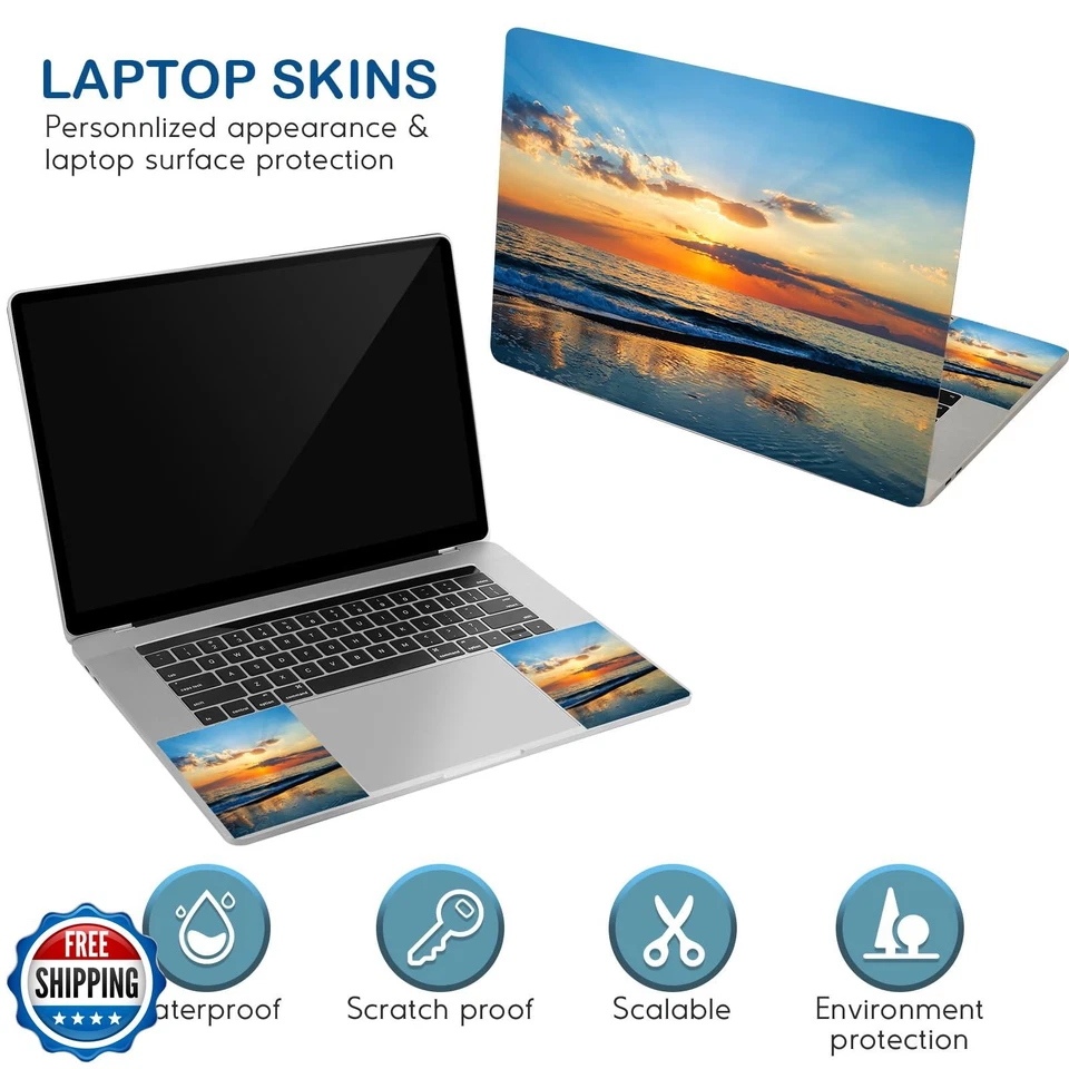 DINKY Laptop Skin Sticker Decal, 16" 16.5” 17” 17.3 inch Laptop Universal Reu - Image 3 of 4
