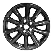Refurbished 18x7 Painted Black Wheel fits 2019-2024 Mazda 3 560-64971