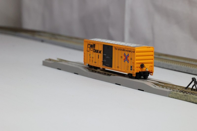 MDC 50' boxcar Railbox "SP" w GATR Works nf-G3-1rs EOT/FRED latching reed switch