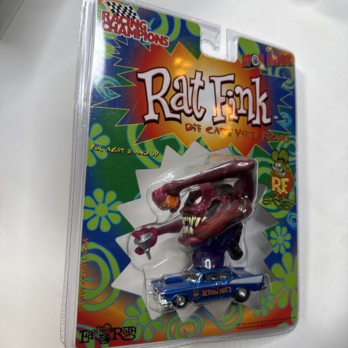 Racing Champions Mod Rods Rat Fink Diecast Figure Ed Roth NOS 2000 ...