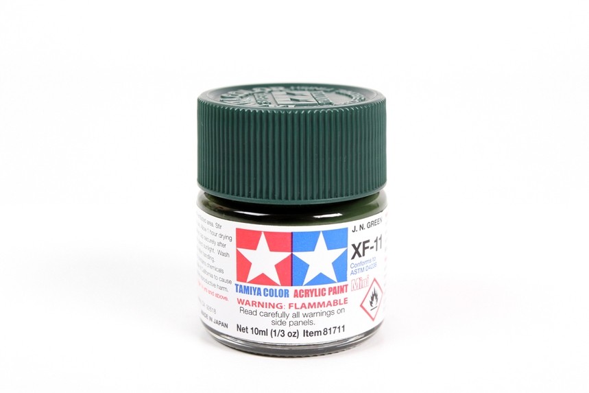 Tamiya XF-11 JN Green Acrylic Paint 10ml