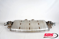 15-18 Porsche Cayenne 958 S Gts Quad Exhaust Mufflers Assembly Oem