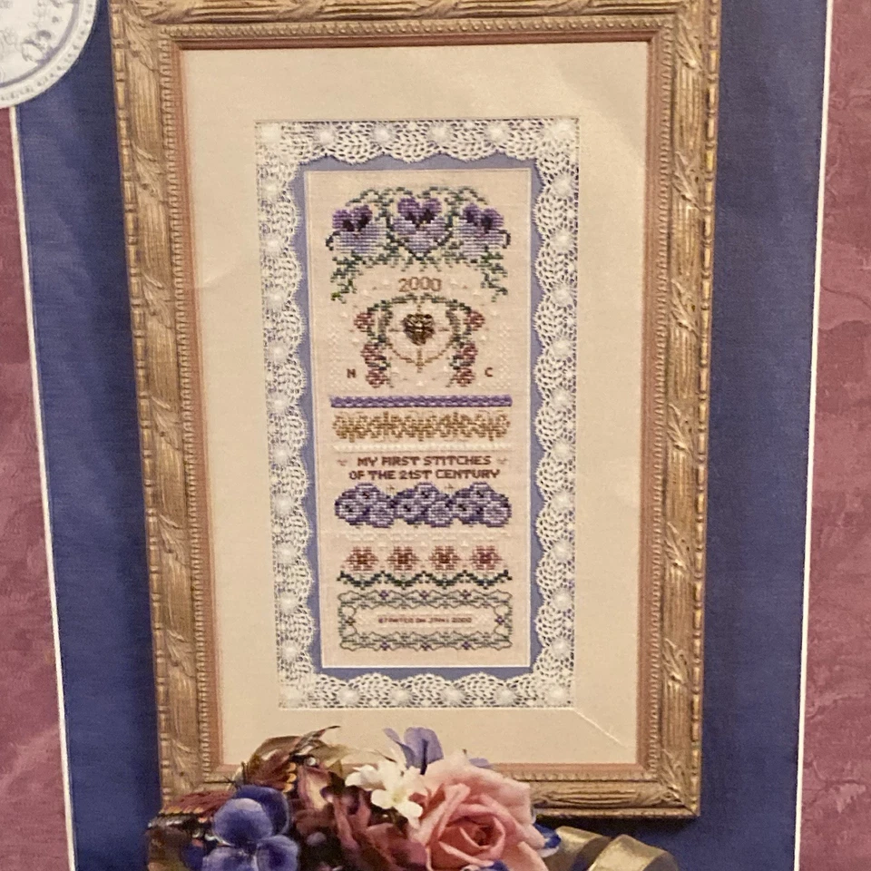 Just Nan JN065 “First Stitches 2000” Cross Stitch Pattern Only - No Materials - Image 2 of 4