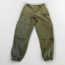 Mocean Tactical Cargo Pants Men’s XXL USA Made Green Nylon Zip-Off Convertible