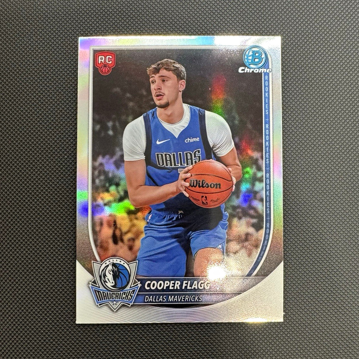 Topps 2025 Bowman Chrome U Rising Rookies Cooper Flagg BRR-1 RC RED SSP