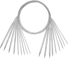 Circular Knitting Needles Set Stainless Steel Circular Knitting Needles 80Cm Lon