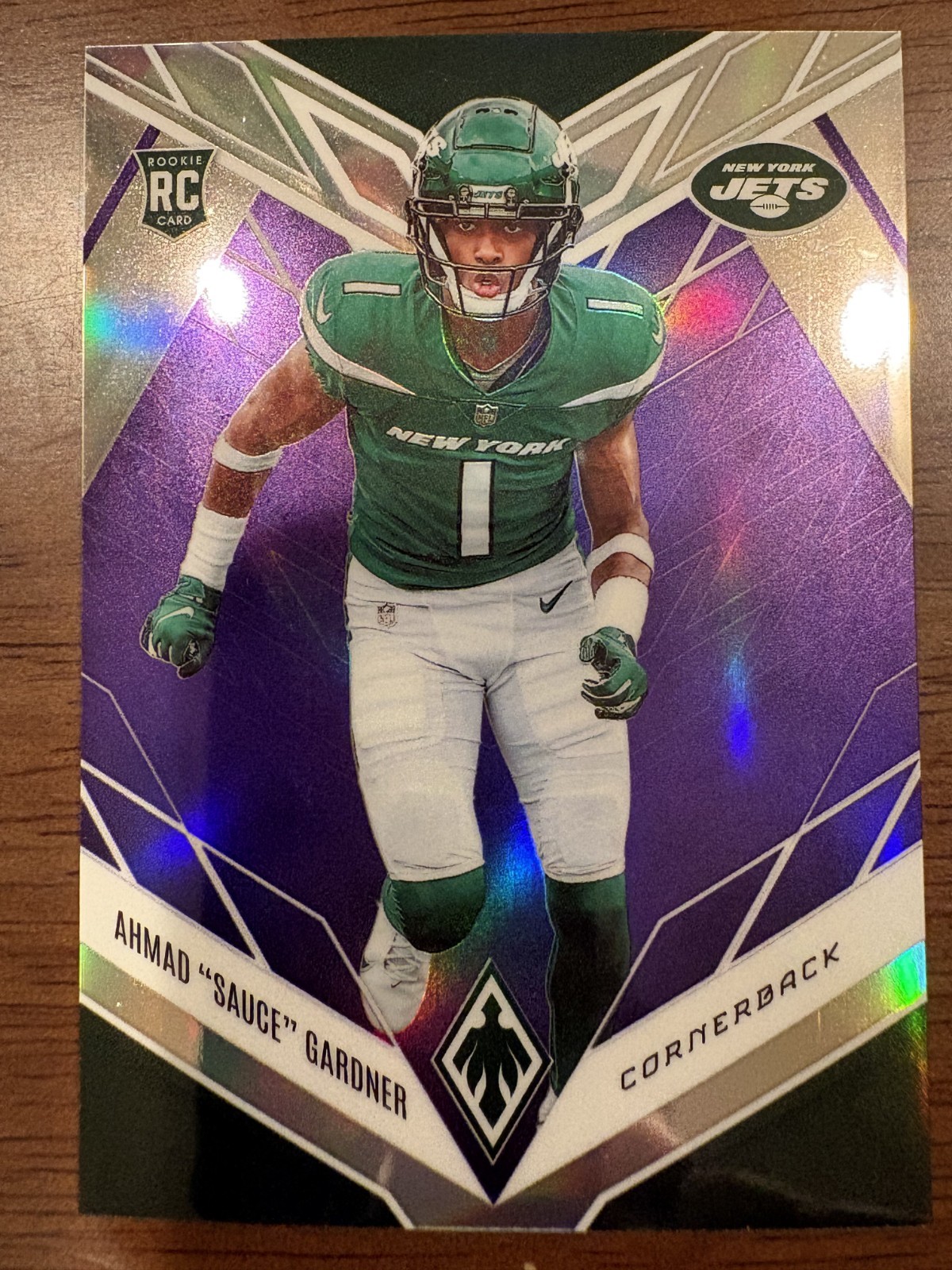 2022 Panini Phoenix - Rookies Ahmad Gardner #128 Purple /125 (RC)