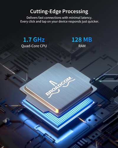 BrosTrend WiFi 6 AX3000 Ripetitore WiFi Potente per Casa Copre fino a 204 ㎡, Dua - Photo 8/8