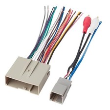 Car Radio Wiring Harness with RCA Plug Compatible with Selected 2003-2013