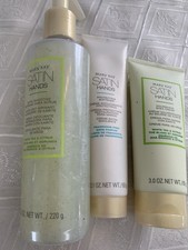 Mary Kay Satin Hands Set White Tea Citrus Shea Scrub, Softener Cream