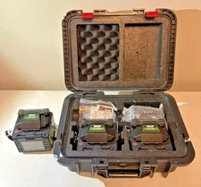 FTTX Fiber Optical Handheld Fusion Splicer Komshine EX39 Lot Of 3