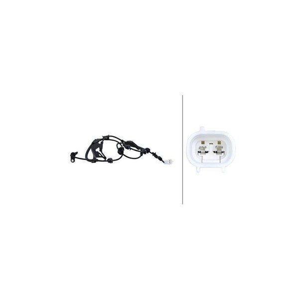 Hella Sensor, Raddrehzahl 6PU 230 048-711 FüR Toyota, Vorderachse Rechts-image