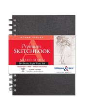 Stillman Birn Alpha Series - Wirebound Sketchbook - Portrait 6 x 8 - 150gsm