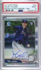 2019 Bowman Chrome Rookie Refractor 273/499 Kolby Allard PSA 9 MINT Auto 0a2