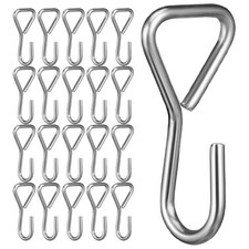 50Pcs Stainless Steel Car Seat Pad Hooks Easy Install Heavy Duty Hanging Clips