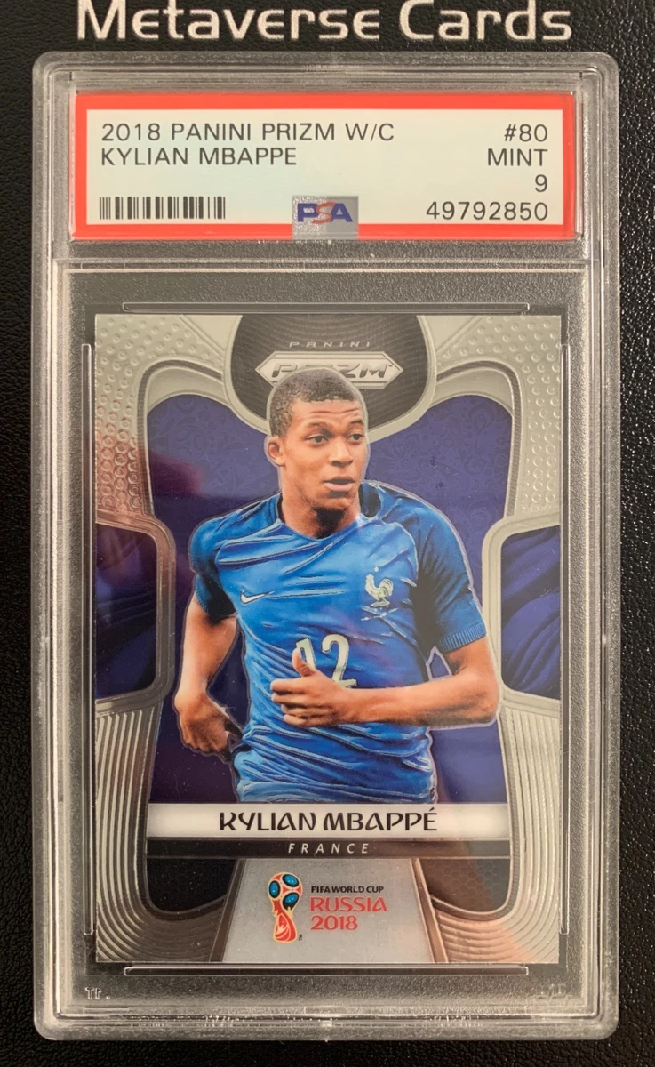 2018 Panini Prizm World Cup Kylian Mbappé #80 for sale | eBay