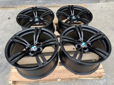 20  OEM BMW 343M Wheels Rims Black F06 F12 F13 M6 F10 M5 Factory OEM Stock   