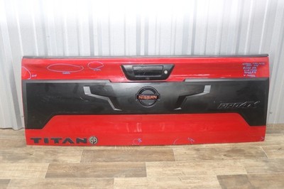 2020 2024 NISSAN TITAN PRO4X REAR TAILGATE WITH CAMERA OEM
