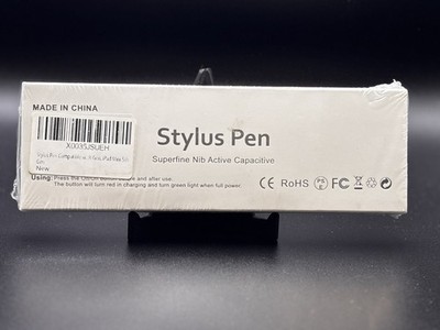 Stylus Pen Superfine Nib Active Capacitive White Precise and Smooth for Ipad