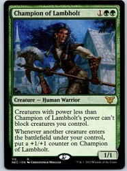 Champion of Lambholt - Commander: Kamigawa: Neon Dynasty #115