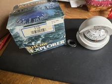 Ritchie S-53W Explorer Compass - Surface Mount - White [S-53W]