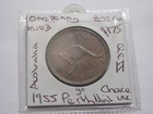 1955 Penny Perth Mint Elizabeth II Choice Uncirculated Coin Australia #55.PU1