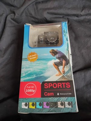 Full HD 1080P Waterproof 30m Sports Camera 2.0 Inch Camcorder Go Car Cam Pro