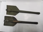 2x Vintage +WW2 era Trench Shovel Lot Military US Vietnam Korea Painted