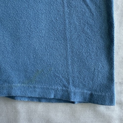 True Vtg 70s Russell Athletic T Shirt BOYS sz L Blue Yankees Logo Baseball Tee - Picture 5 of 12