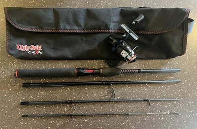 cabelas ugly stik elite Spinning Combo Premium cork handles aid ATT|Womens|TRUE Kids Fishing Set Sea Model Type:6'6