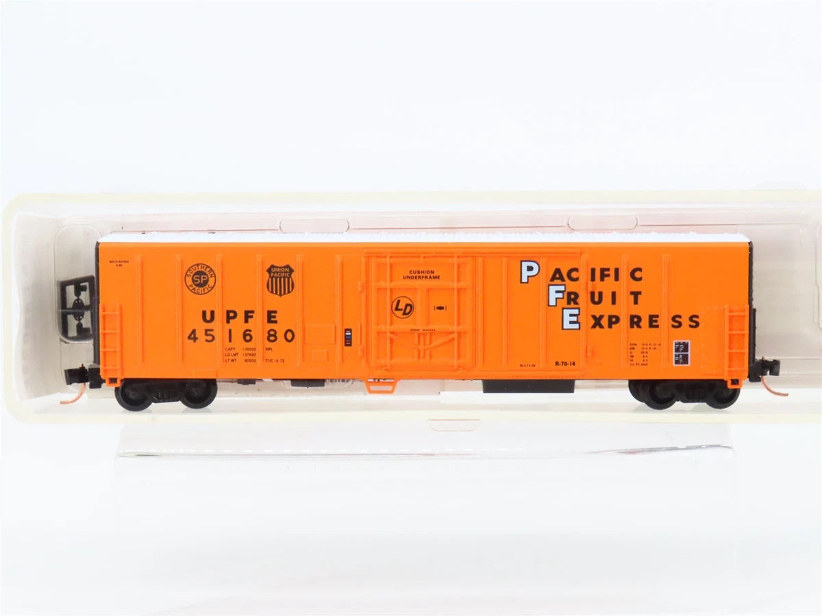 Wagon Réfrigérant Union Pacific échelle O – MTH 20-9405L – 3 Rails Métal Et Plastique Peint