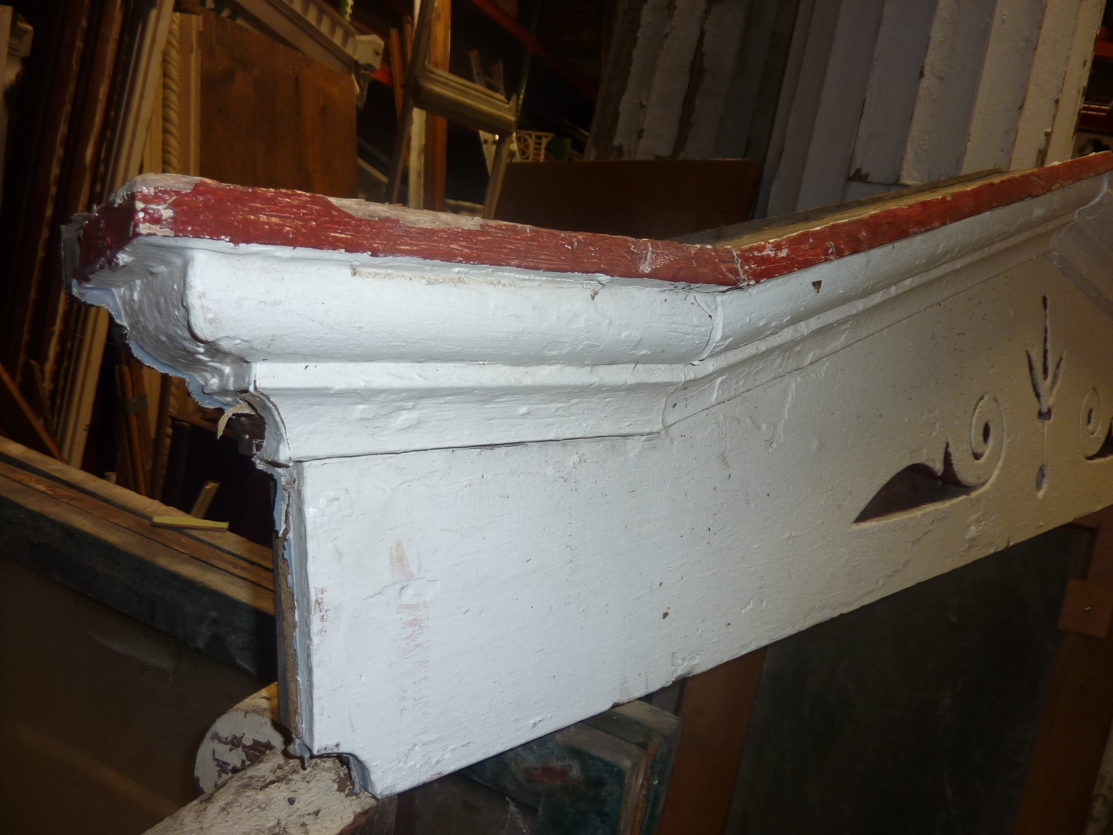 c1870 - NY state - C@@L Victorian architectural window header pediment ...