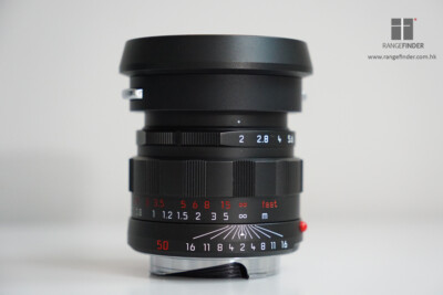 Leica APO-Summicron-M 50mm F2.0 ASPH - Black Chrome Edition (11811