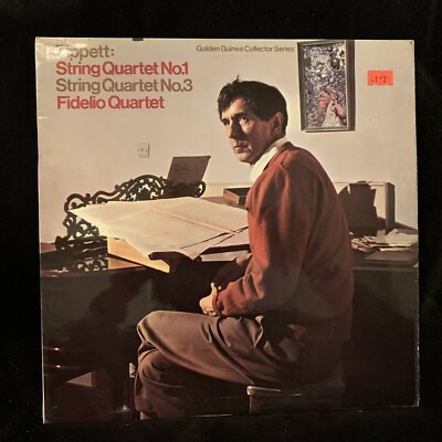 TIPPETT String Quartets #1 & 3 - FIDELIO QUARTET - PYE ST LP 1967